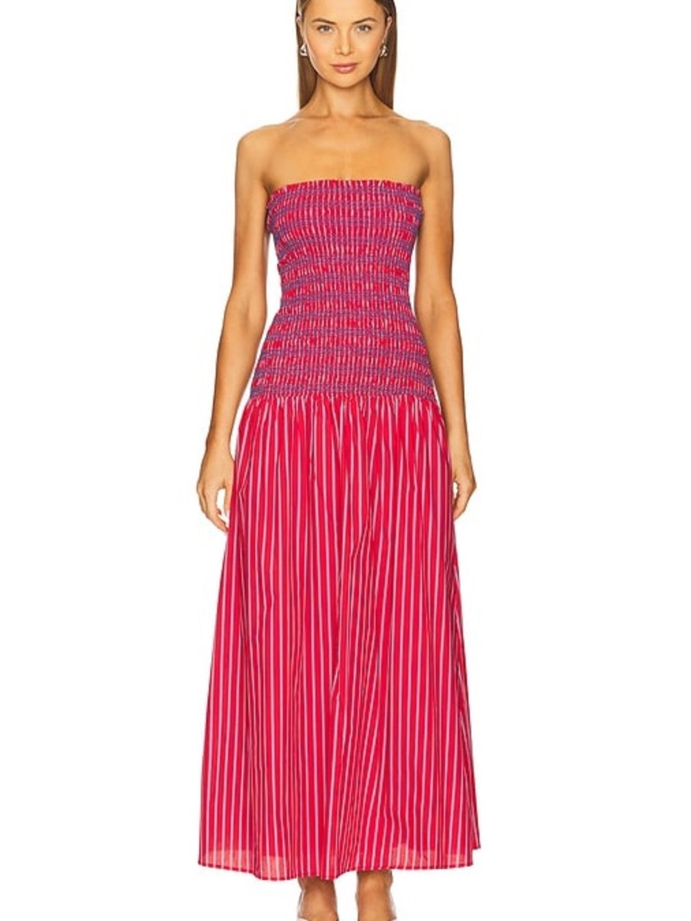 Line & Dot Claudine Smocked Dress